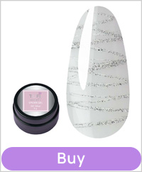 TUFI profi Spider Gel Harley Quinn Reflective Silver